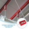 PATIKIL Ceiling Spring Vibration Isolator Hangers, 4 Pack 66lbs Mechanical
