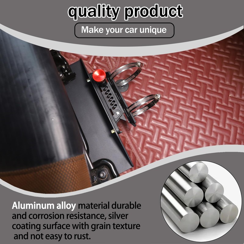 Lcojicep Fire Extinguisher Bracket Under The Co-Pilot Seat Compatible with