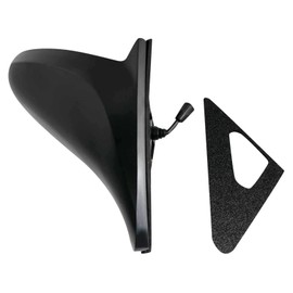 TRQ Right Mirror Manual Passenger Side Compatible with 1996-2000 Honda Civic HO1321122