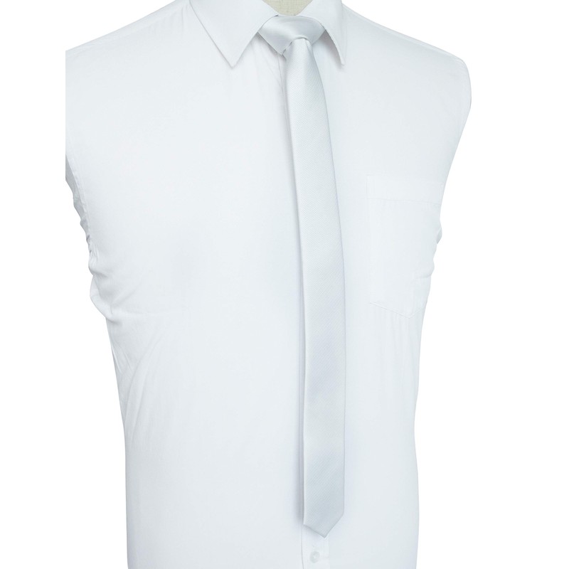 JEMYGINS Men's Extra Thin Necktie, 1.6 inches (4 cm), Youth