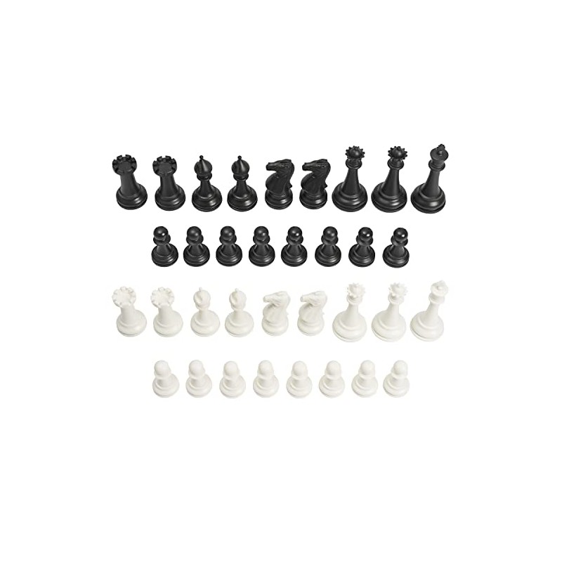 3X Triple Weighted Chess Pieces Only - Modern Style -