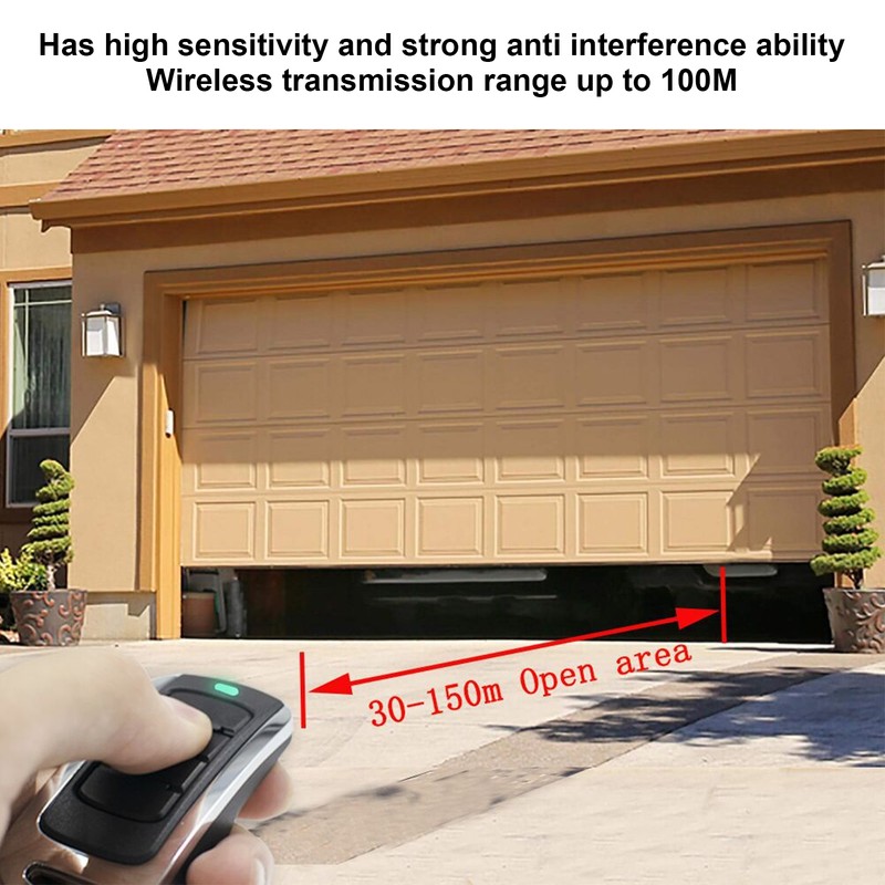 3V Garage Door Remote Control 433mhz 868mhz Remote Control Transmitter