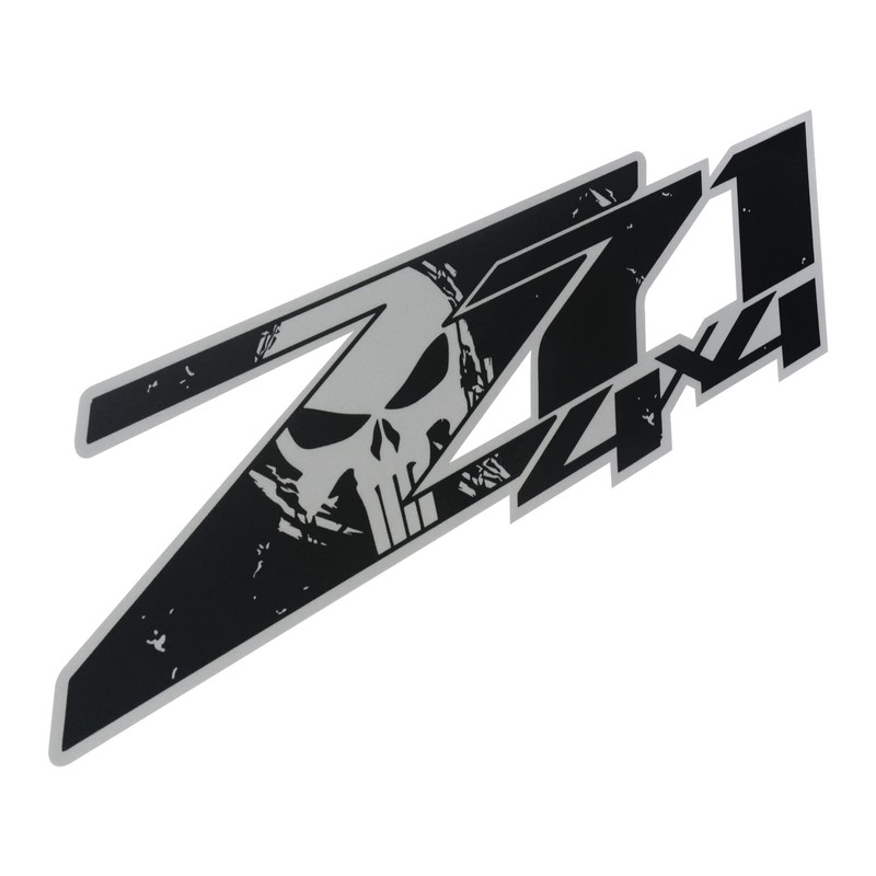 2Pc Z71 4x4 Decals Stickers Bed Side Replacement for 2007-2013