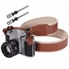 Padwa Lifestyle Tan Padded Leather Camera Strap - Full Grain