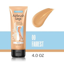 Sally Hansen Air Brush Legs Fairest Glow Lotion, 4.0 Oz, Pack Of 1