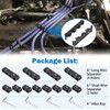 12pc Car Engine Spark Plug Wire Separator Divider Set for