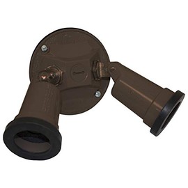 Sigma Electric, Bronze 14782BR Round Cover and Two Lamp Holder Kit