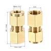 sourcing map Compression Tube Fitting G1/4 Female Thread x 8mm