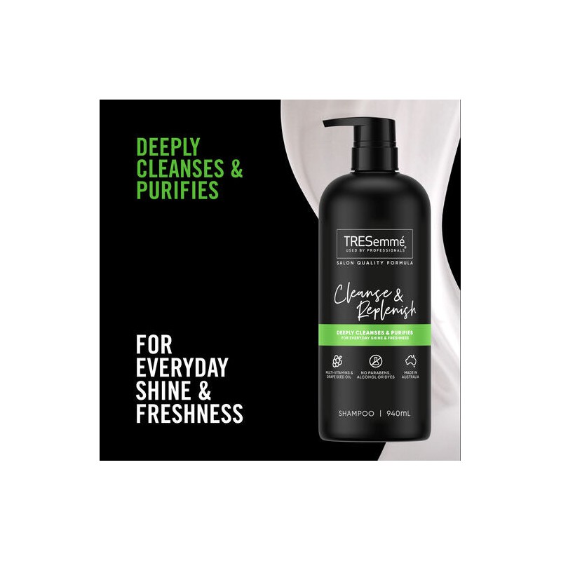 Tresemme Cleanse & Replenish Shampoo 940ml
