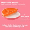 Omie® Easy Scoop Plates for Kids | Unique Design Helps