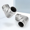 ERGAOBOY Pack of 5 304 Stainless Steel 90 Degree Male