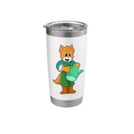 Cat Farmer Watering can Stainless Steel Insulated Tumbler