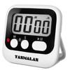Easy to USE, Digital Timer Kitchen Timer, Magnetic Timer,Tanmalan(Black,1 Pack)
