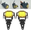 Motocycle Fog Light Guard Protective Cover LED Lamp Protector Fit