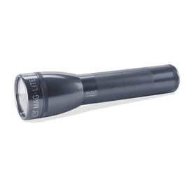 Mag Instrument Maglite ML25LT LED 2-Cell C Flashlight, Gray (ML25LT-S2096)
