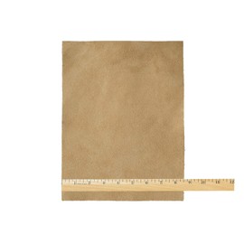 Realeather Trim Piece, Beige Suede Leather