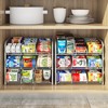 AIYAKA 3 Tier Stackable Can Rack Organizer,for food storage,kitchen cabinets