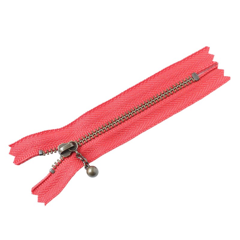 Y.K.K 3GKB10-6MIX Fastener with Beads, AG, 6 Color Set, 3.9