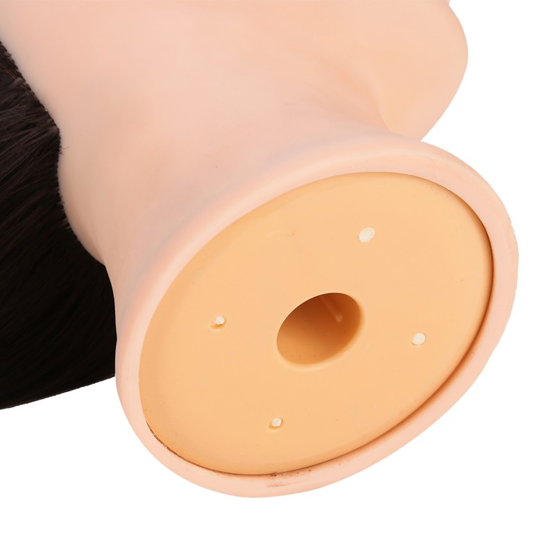 Makeup Mannequin Head Hairdresser Training Head Cosmetology Doll Head Blond