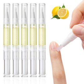 WSNPTUL Nail Growth Oil, Nail Growth Oil Nail Growth Oil Pen, Upgraded Cuticle Oil for Nails Strengthener for Moisture Strengthen Brighten Nails Care (Lemon)