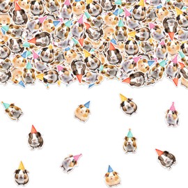 200 Pcs Guinea Pig Confetti for Birthday Party Baby Shower Supplies