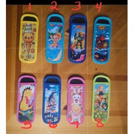 Cozzymore Store Ice Pop Neoprene Reusable Washable Popsicle Sleeves Holders