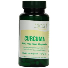 Bios Curcuma 200 mg 100 Capsules Pack of 1 x 31 g