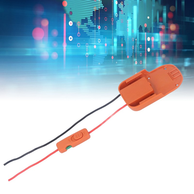 Power Adapter Professional Battery Dock Power Connector with Fuse Switch