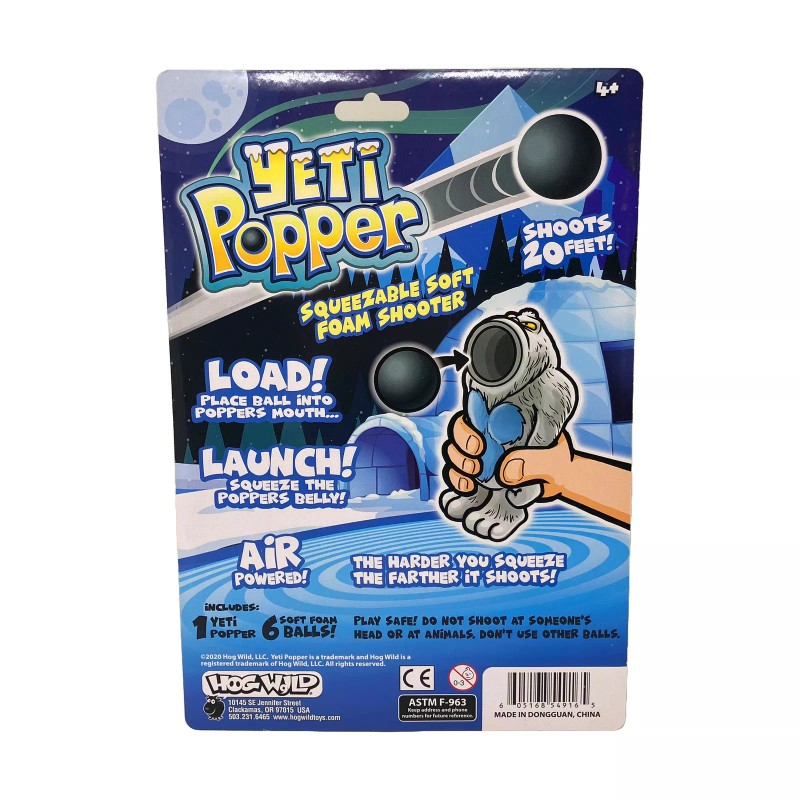 Hog Wild New - Hog Wild Yeti Popper - Ages