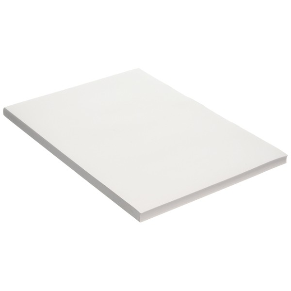 Clairefontaine - Ref 21682C - White Drawing Sketch Paper (Pack of 100 Sheets) - A4 (21 x 29.7cm) - 90gsm Paper, pH Neutral, Acid Free, Suitable for Sketching & Drawing