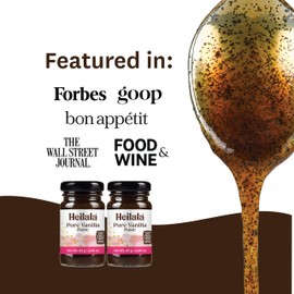 HEILALA - Pure Vanilla Bean Paste - Gourmet Madagascar Bourbon Variety, Crafted with Hand-Selected & Ethically Sourced Vanilla Pods for Baking and Dessert recipes, Gluten Free - 65g (2 Pack)