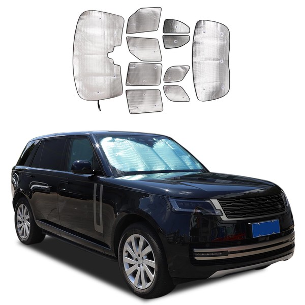 Heutamo Car Full-Window Sun Shades Compatible with Land Rover Range