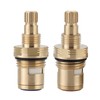 Faucet Cartridge for Kingston Brass KSRPL3200CC & KSRPL3200HC, Cold Hot
