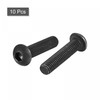 TA-VIGOR 10Pcs M8 x 35mm Alloy Steel Button Head Hex