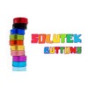 SOLUTEK Solutek Buttons Guitar Pedal Footswitch Toppers Caps - Aluminium