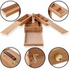 7 Elements Wooden Multi-Function Artist Tool and Brush Storage Box