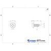 #4 x 5/16" Pan Head Sheet Metal Screws, Stainless Steel