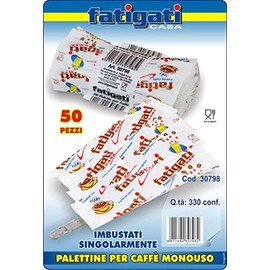 Disposable Coffee Pods Pack of 50 30798 Fatig Individually Packed