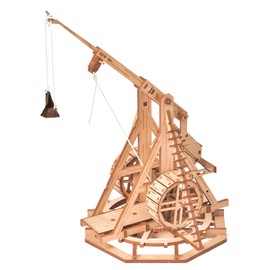 Trebuchet - Warwolf - 3D Wooden Puzzle - DIY Model Building Kit for Adults - Creative Gift