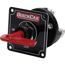 Battery Disconnect, Rotary Switch, Panel Mount, 160 amp, 12V, Removable Key, Red, Each