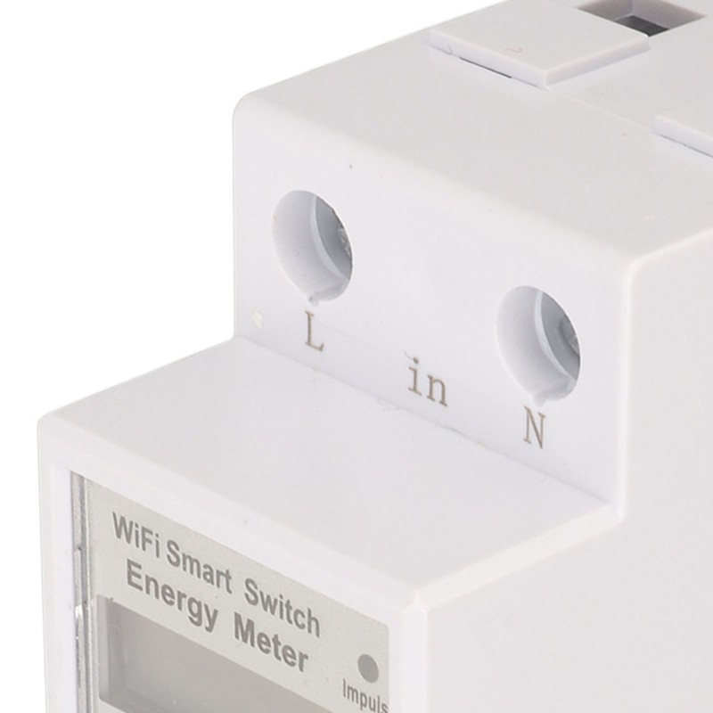 WiFi Electricity Meter LCD Display Watt Hour Meter APP Control