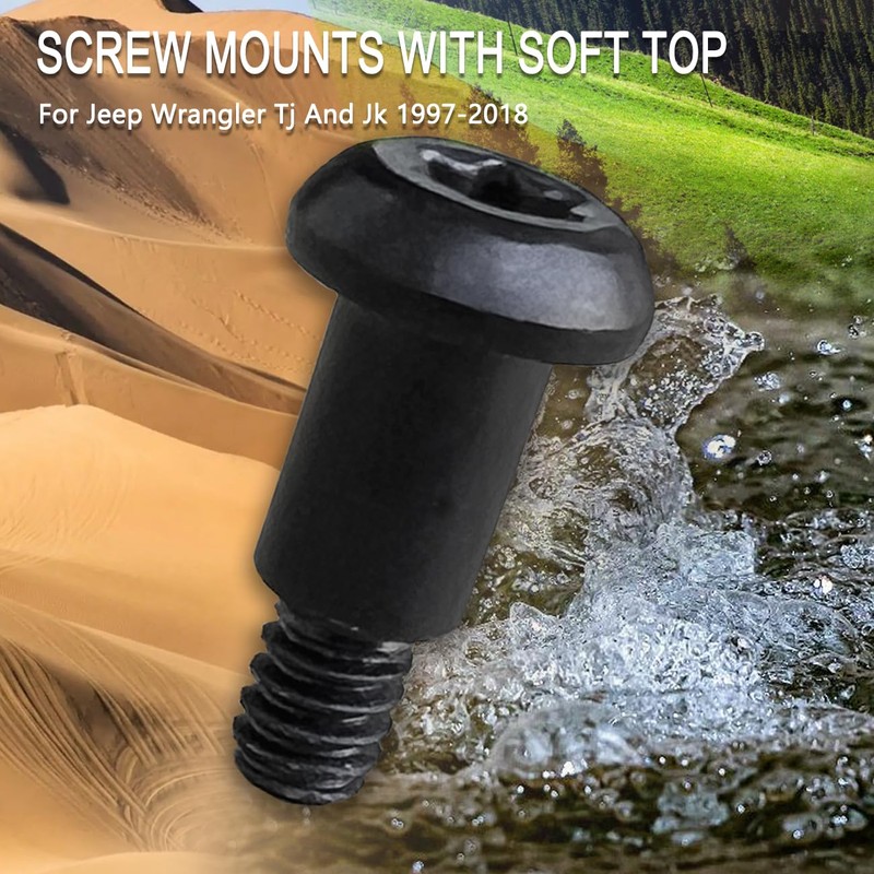 Soft Top Screws for Jeep, Soft Top Mounting Bolts Screws