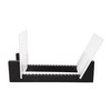 ivamulie Vinyl Record Storage Shelf for 50, 13.7 Record Stand,