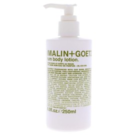 Malin + Goetz Gel Revitalizante para los Ojos - Loción Corporal Ligera para Piel Seca con Aroma a Ron - Hidratante Aceite de Aguacate y Uva - 250 ml