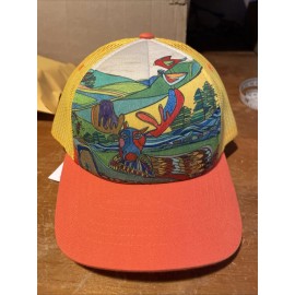 Homes Katherine Homes Hat Cap Snap Back MOOOSE! Trucker Mesh  Kids Womens