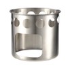 Lixada Portable Stainless Steel Lightweight Wood Stove Outdoor Cooking Picnic