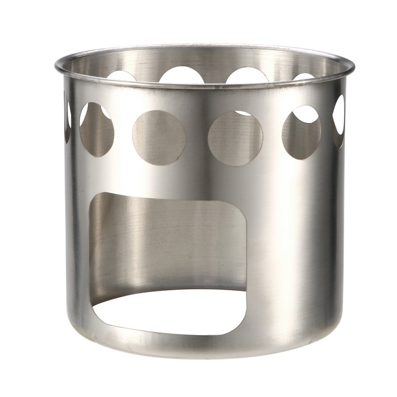 Lixada Portable Stainless Steel Lightweight Wood Stove Outdoor Cooking Picnic