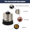 Homoyoyo 5-Pack E17 to E14/E12 Adapter Kit | Premium Durable