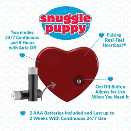 Smart Pet Snuggle Puppy Replacement Heartbeat - Mechanical Heart Beat for Stuffed Animals