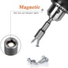 Mesee 10 Pieces 1/4'' Magnetic Nut Driver Bit Set, 1/4''